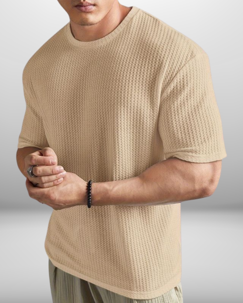 George | Textured Waffle Knit T-shirt