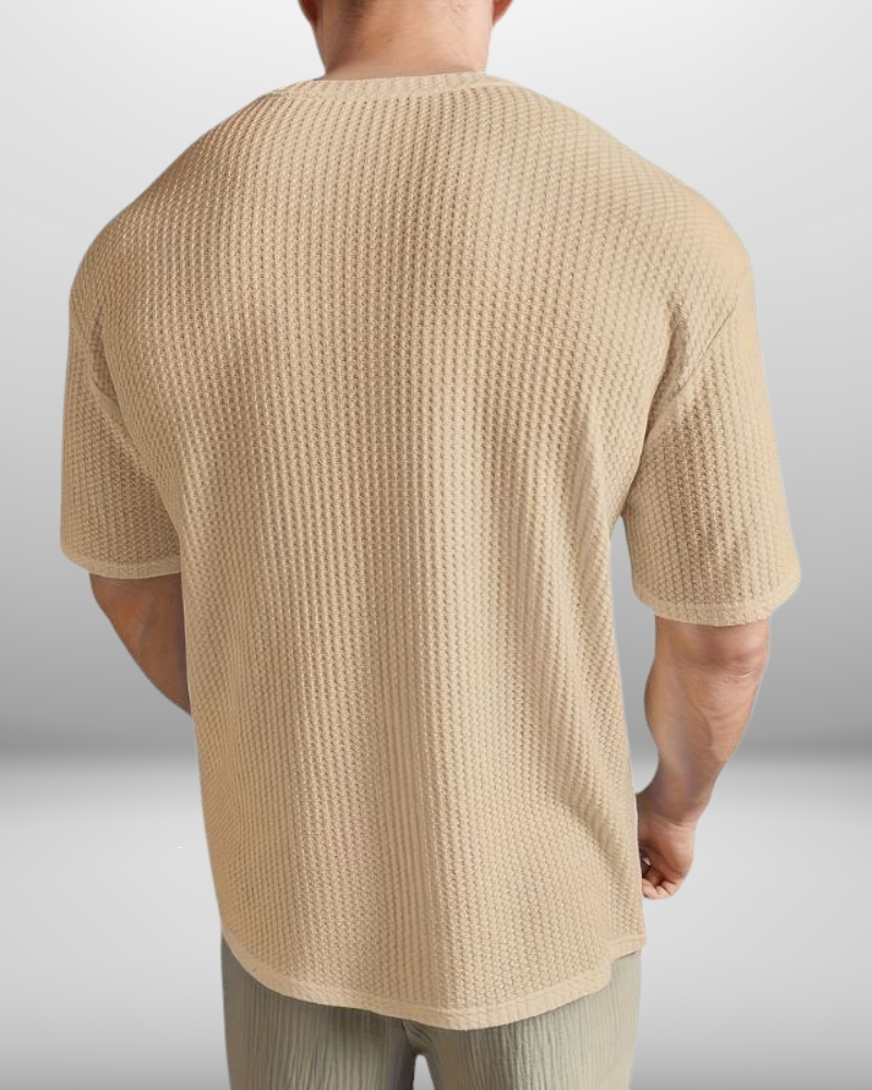 George | Textured Waffle Knit T-shirt