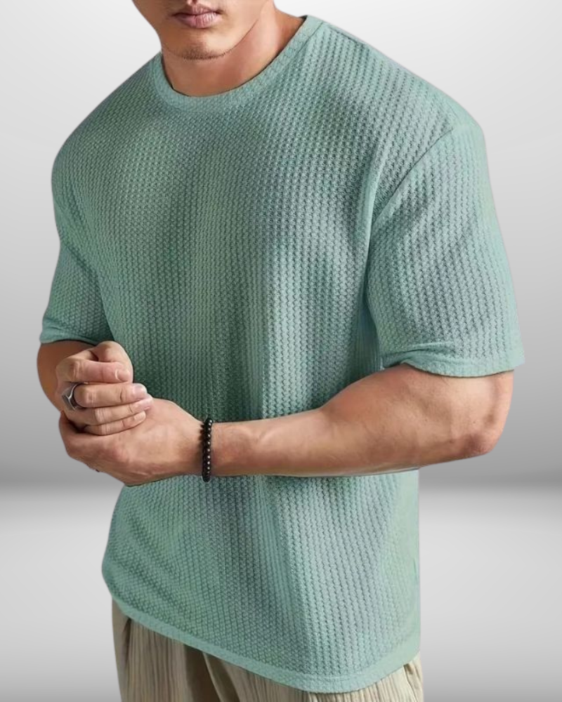 George | Textured Waffle Knit T-shirt