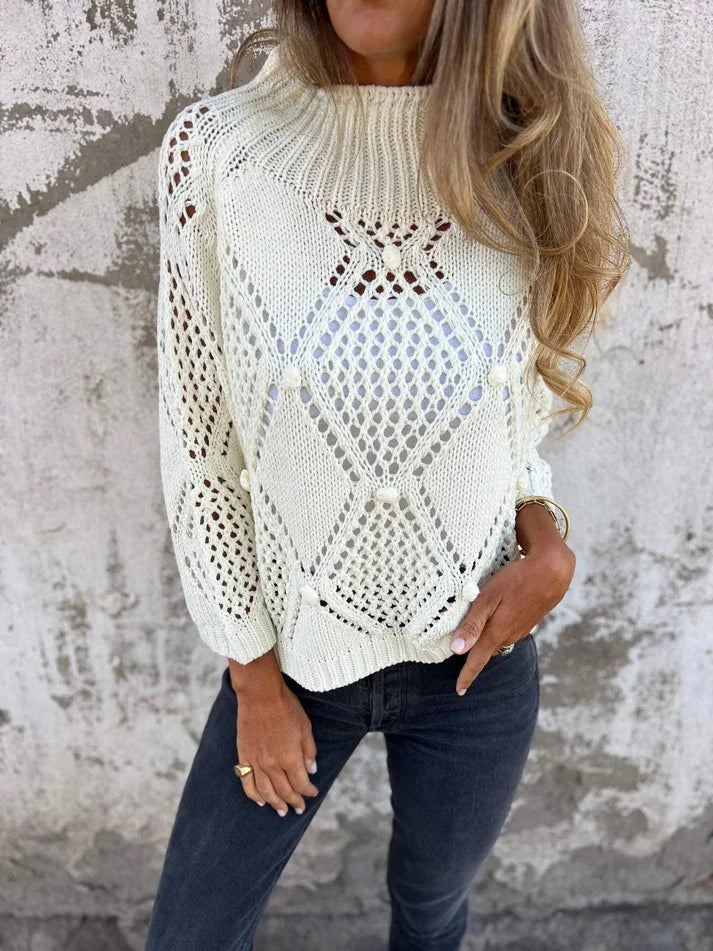 Dstrkt 11 | Breezy Charm Hollow Sweater