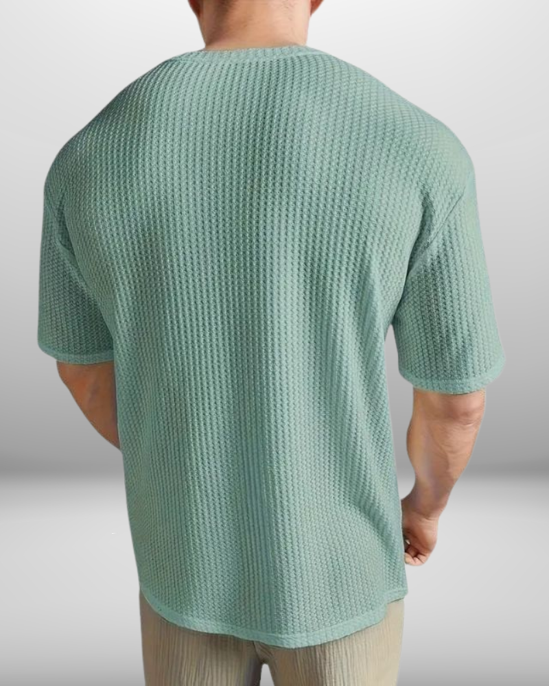 George | Textured Waffle Knit T-shirt