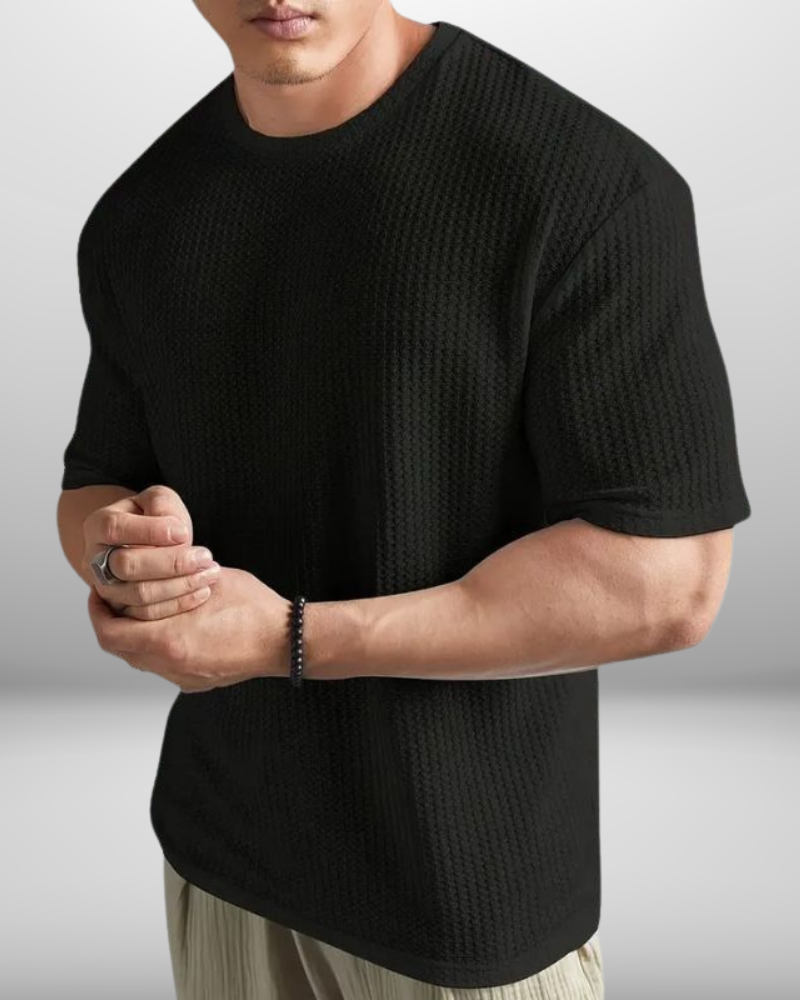 George | Textured Waffle Knit T-shirt