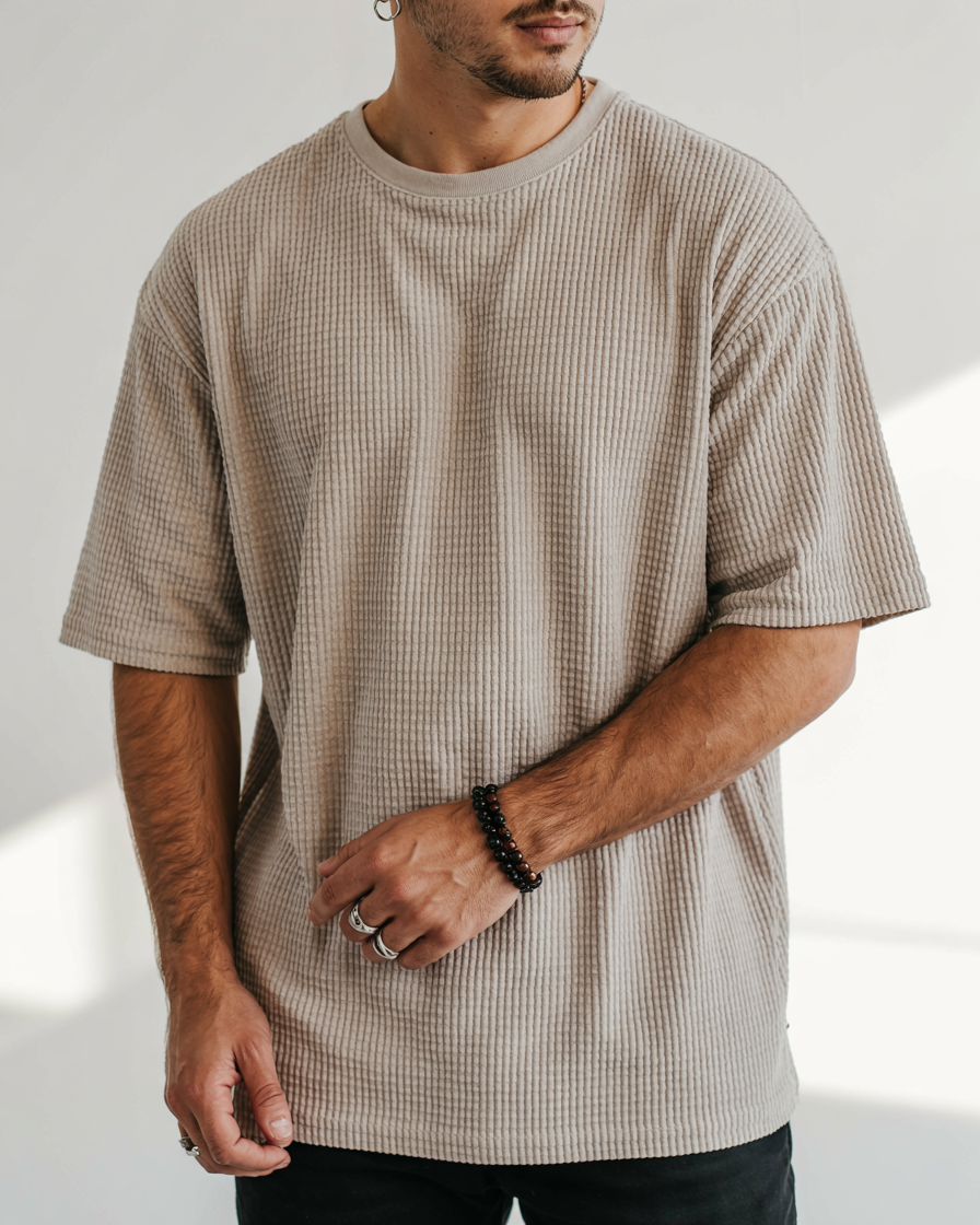 George | Textured Waffle Knit T-shirt