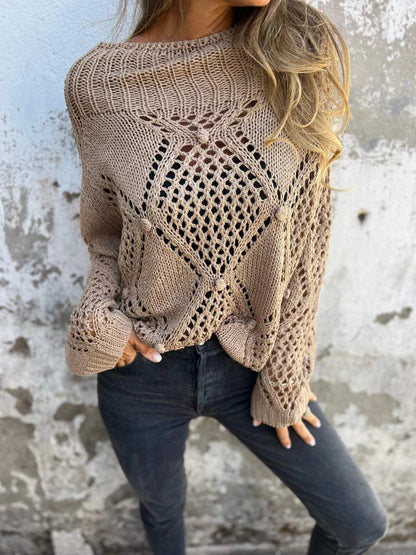 Dstrkt 11 | Breezy Charm Hollow Sweater