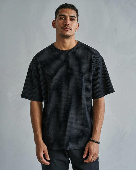 George | Textured Waffle Knit T-shirt